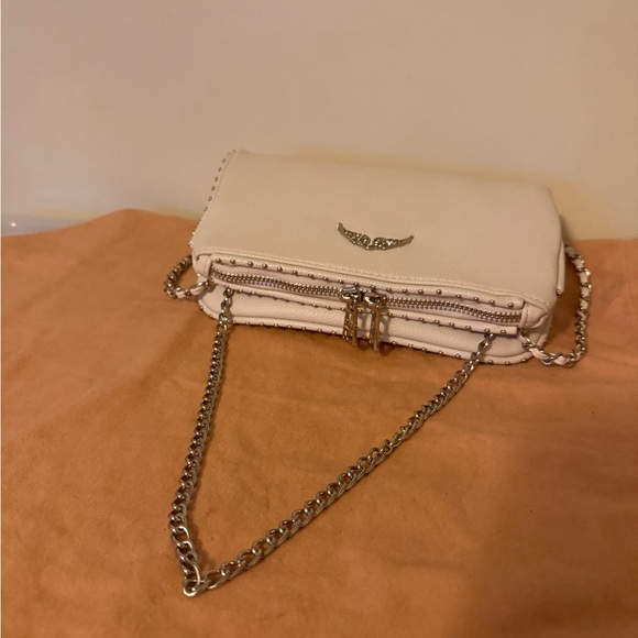 Zudig & Voltaire Rock Swing Your Wings crossbody clutch bag - Picture 2 of 13